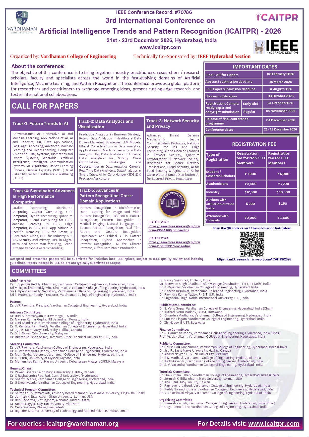 ICAITPR Brochure